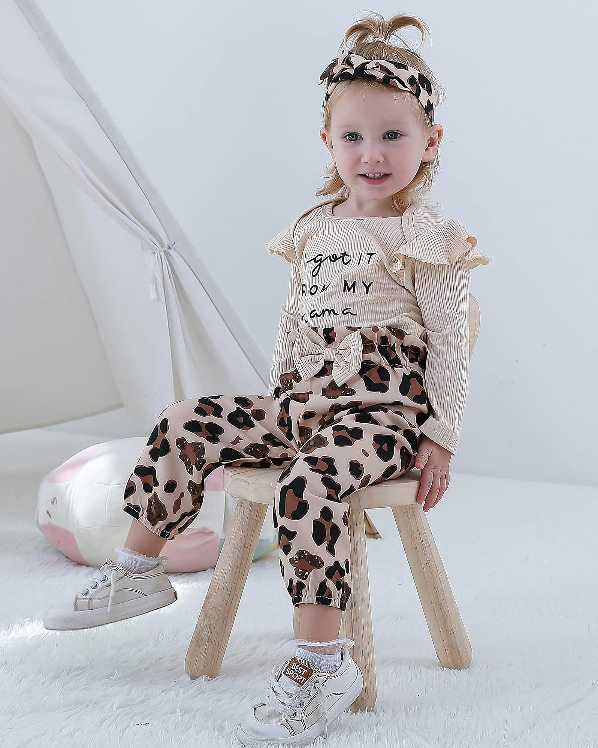 Newborn Baby Girl Clothes Infant Outifts Long Sleeve Romper Floral Pant Set Fall Winter Baby Girl Clothes